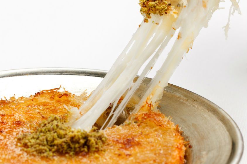 طريقة عمل الكنافة بالجبنة