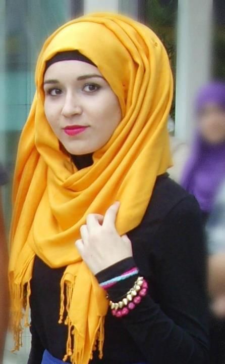 الأصفر لاناقة الربيع حجاب13