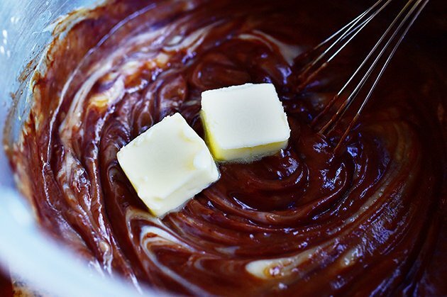 اضافة الزبدة