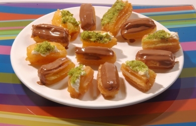 بلح الشام بالنوتيلا