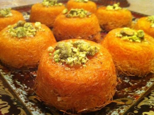 كنافة كب كيك فكرة جديدة