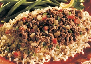 رز بالخضار