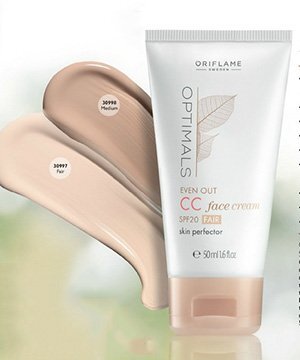 Optimals Even Out CC Face Cream SPF 20 Light – Oriflame