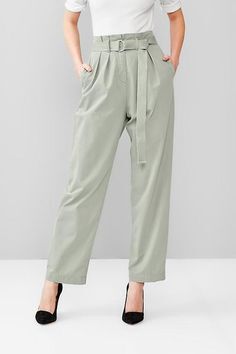 موضة high waist 11