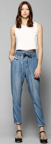 موضة high waist 2