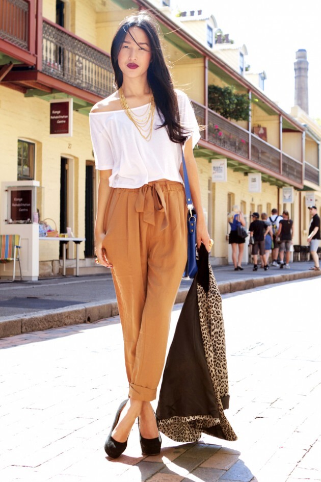 موضة high waist 9