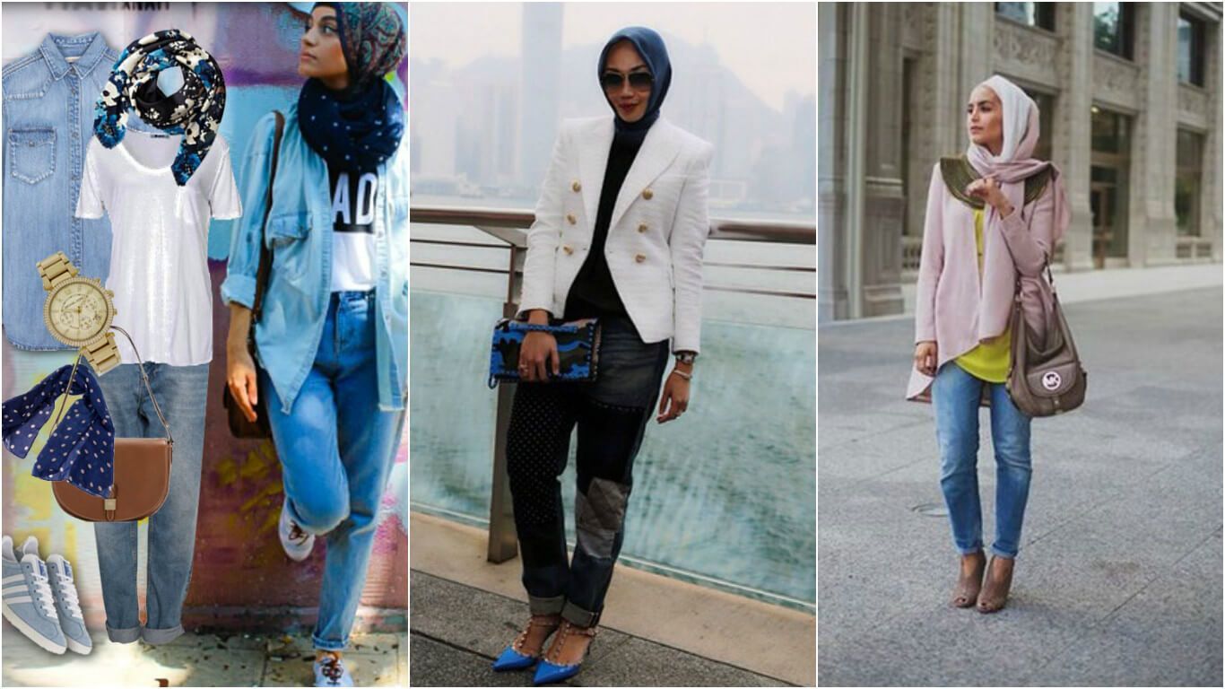بنطلون ال boyfriend jeans1 2 3