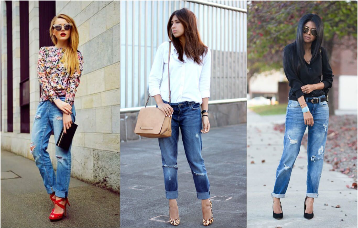بنطلون ال boyfriend jeans17 28 40