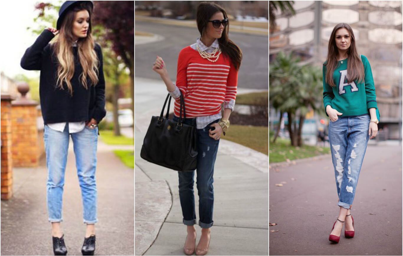 بنطلون ال boyfriend jeans18 19 30