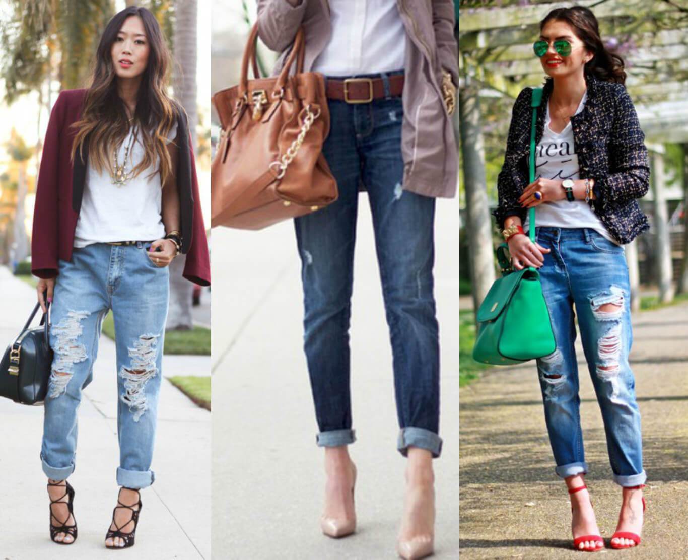 بنطلون ال boyfriend jeans21 46 52