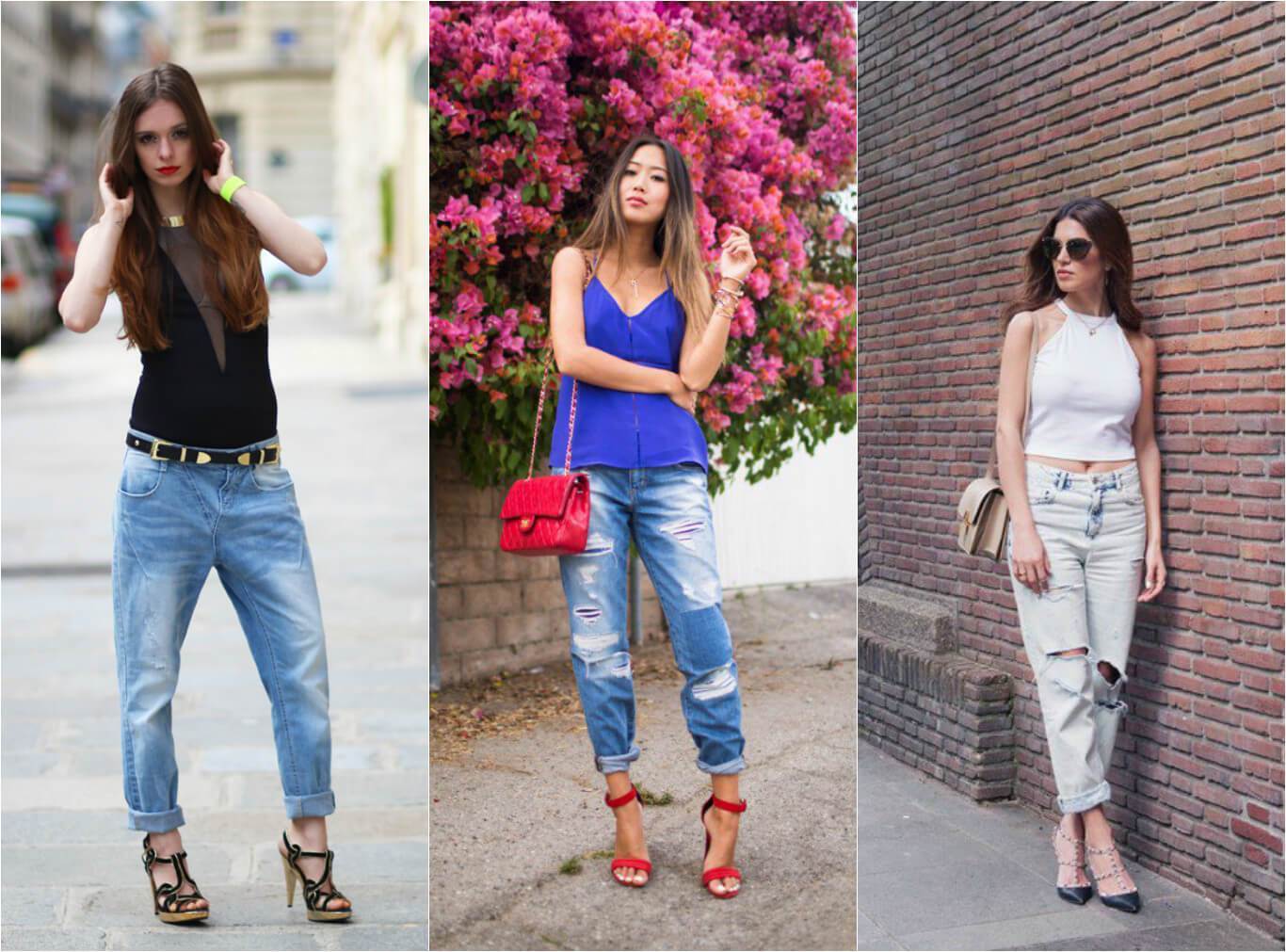 بنطلون ال boyfriend jeans34 47 53