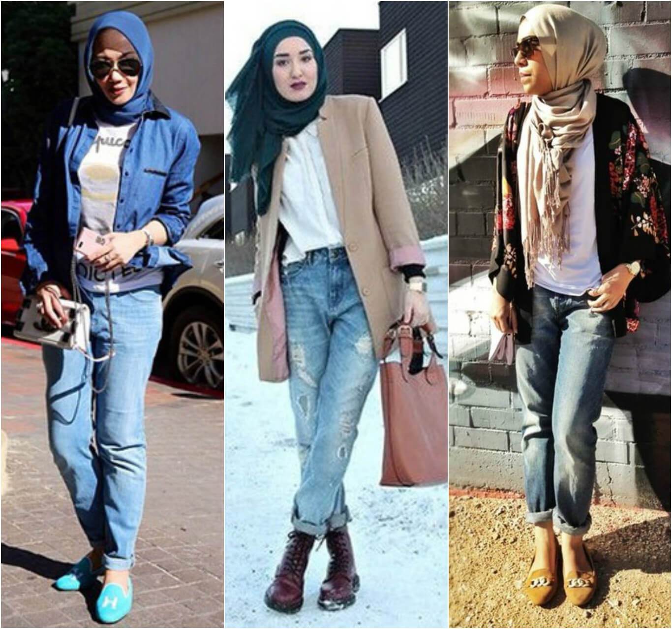 بنطلون ال boyfriend jeans7 8 54