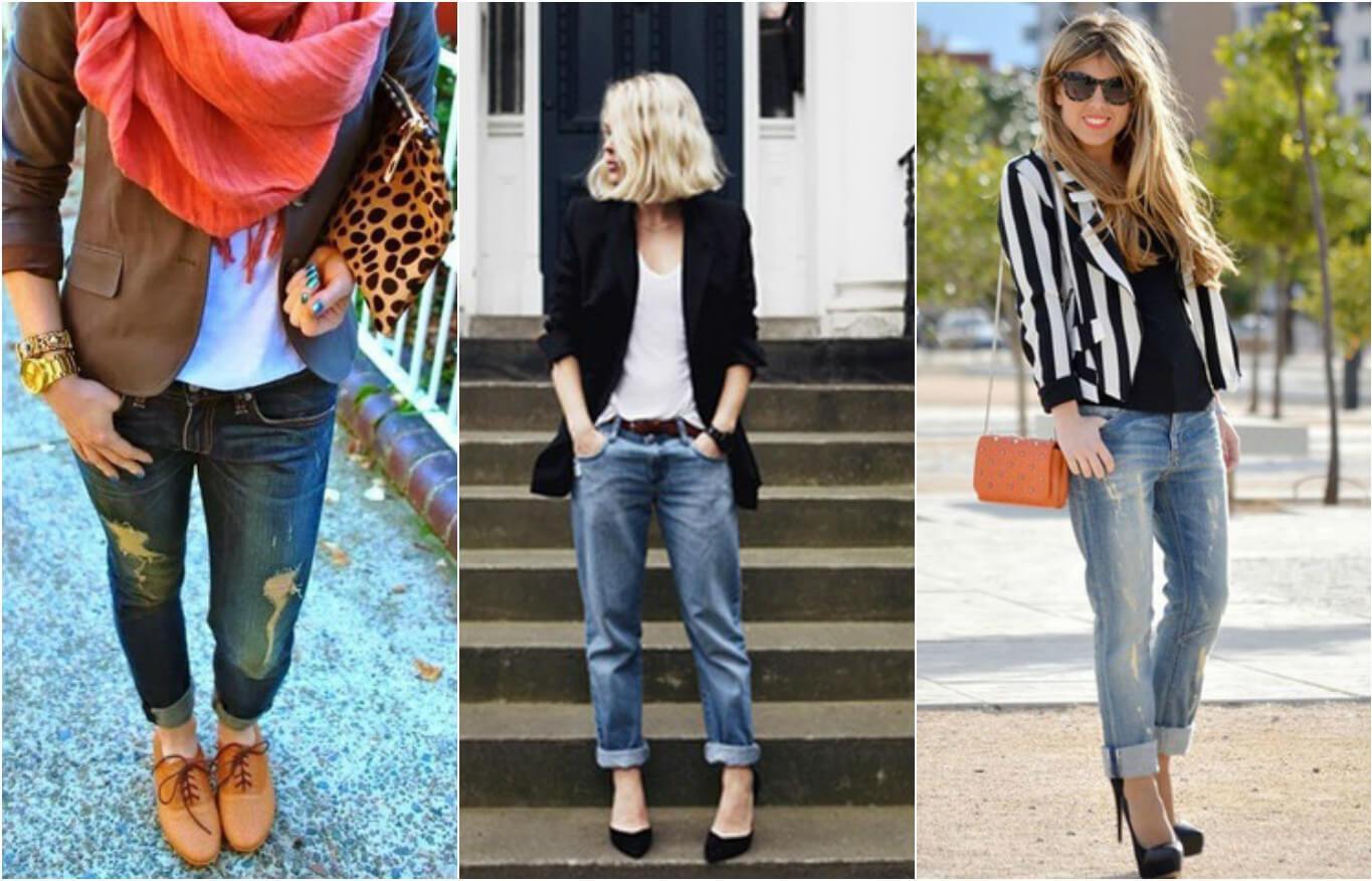 بنطلون ال boyfriend jeans9 10 12
