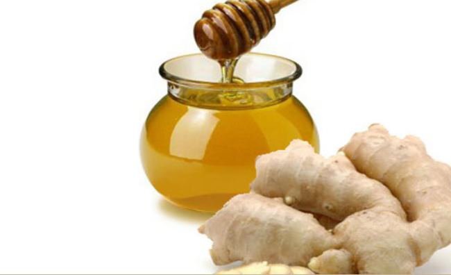 عسل وزنجبيل