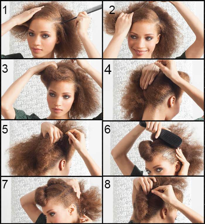 تسريحة شعر بالبنس 14