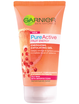 مقشر الفواكه Pure Active Fruit Energy Gel Scrub