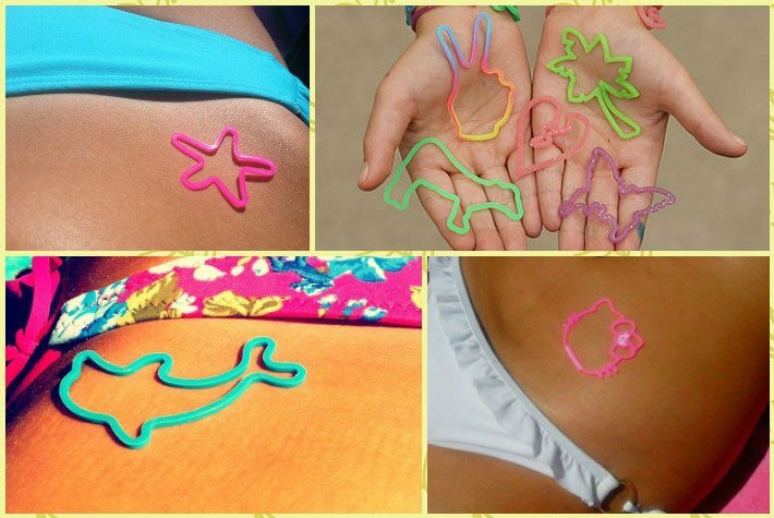 طريقة عمل التان تاتو بالسيلي باند Silly Band
