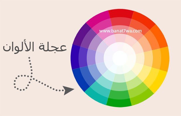 عجلة-الألوان دليلك لأختيار ألوان لبسك