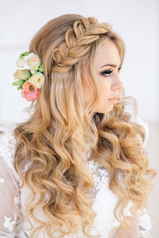 تسريحات شعر للعروسة 16