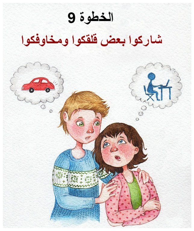 شاركوا بعض قلقكوا ومخاوفك