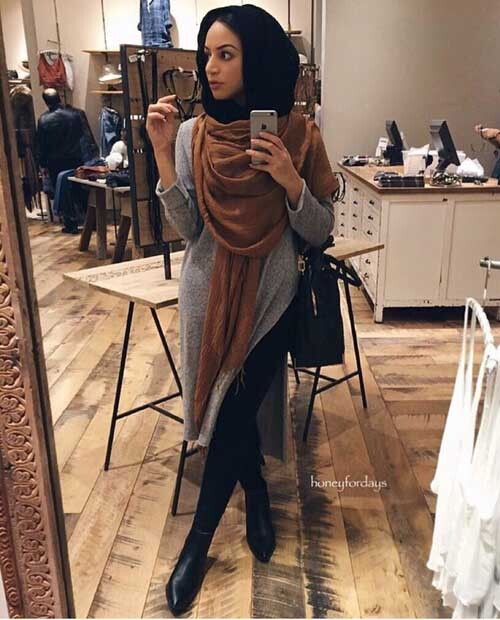 انكل بوت مع حجاب 8