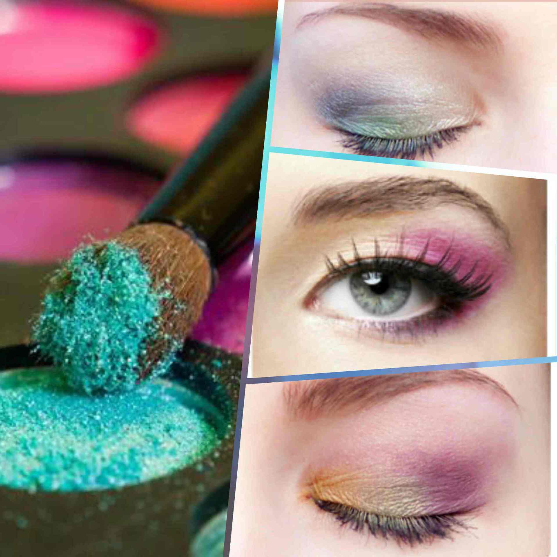 طريقتين تعملى بيهم الايشادو eye shadow بنفسك فى البيت
