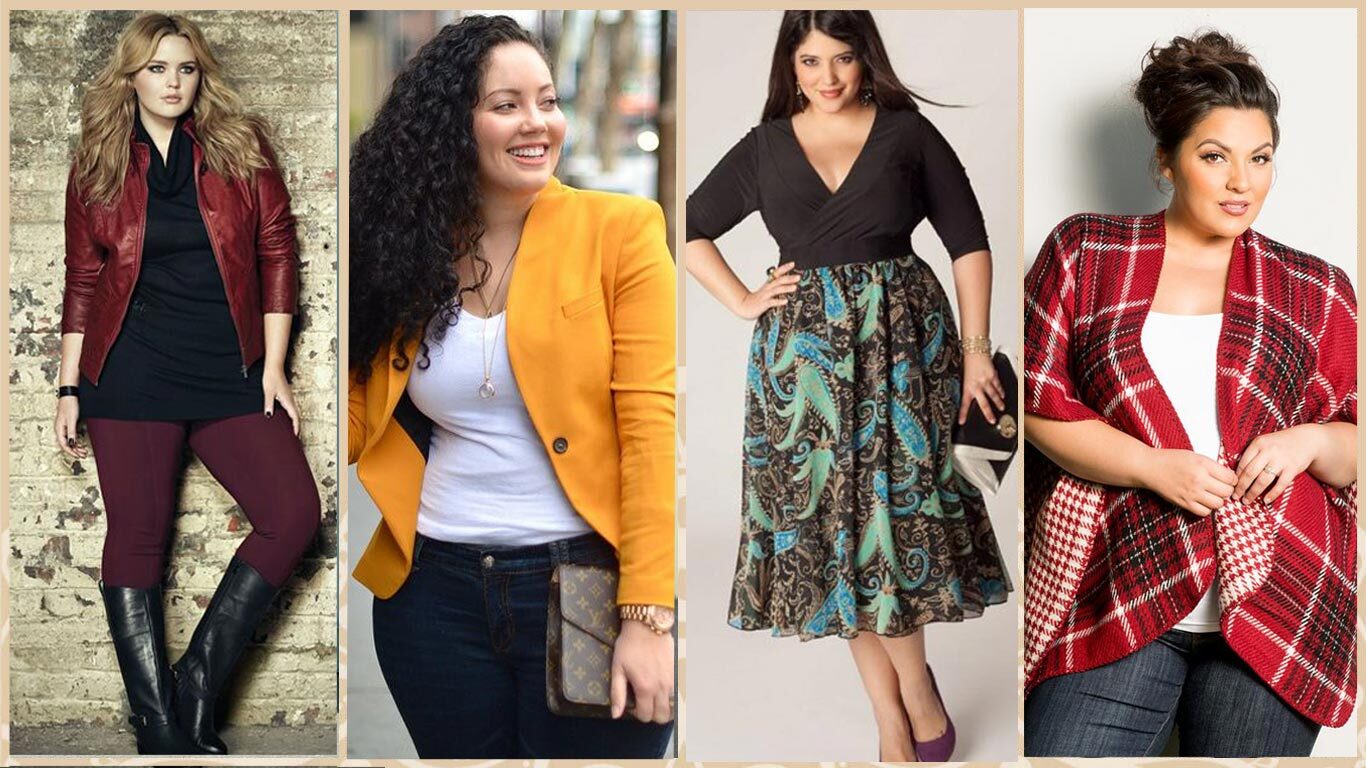 افضل 10 افكار لموضة الـ plus size  فى الشتا
