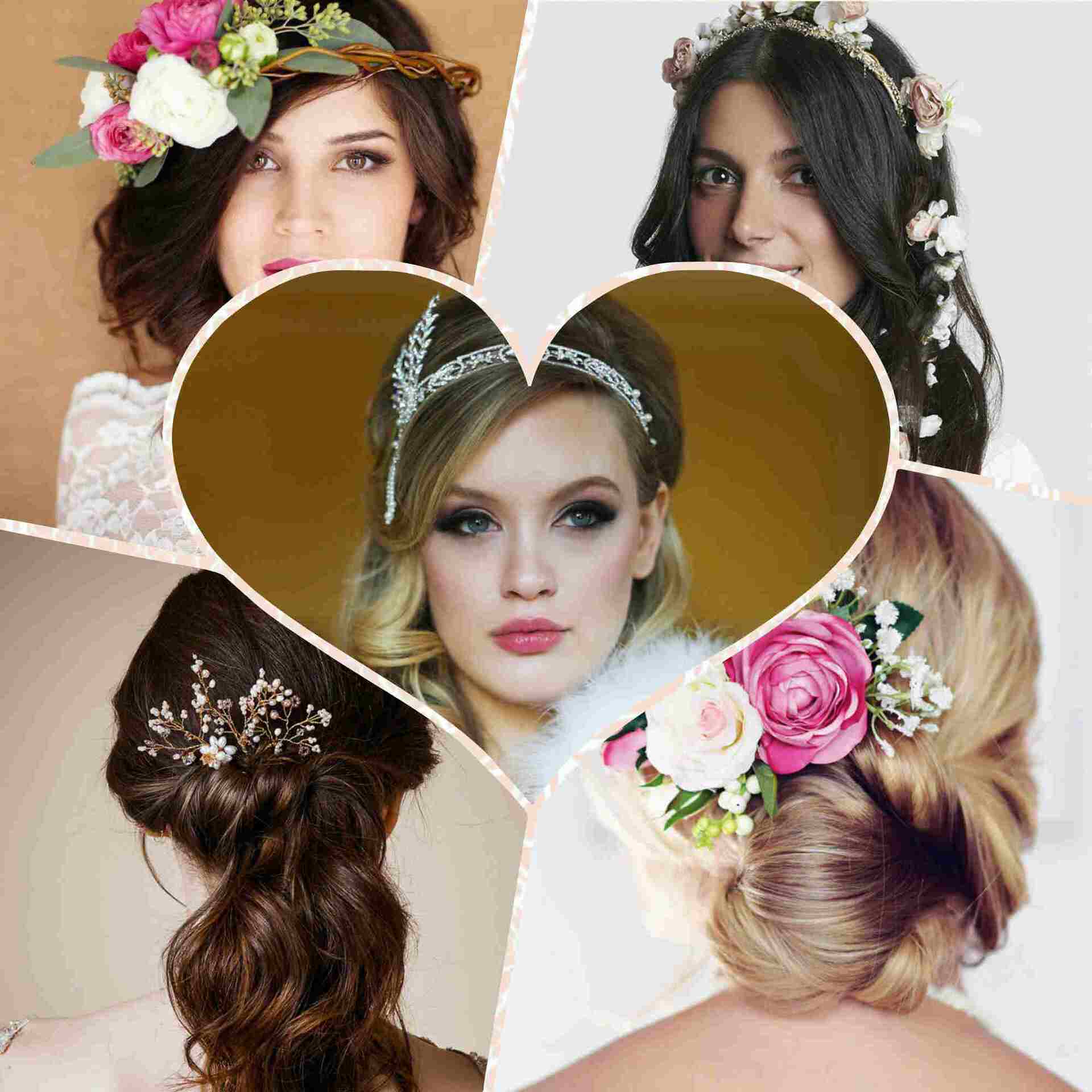 افضل اكسسوارات شعر ليوم فرحك لكل طول شعر