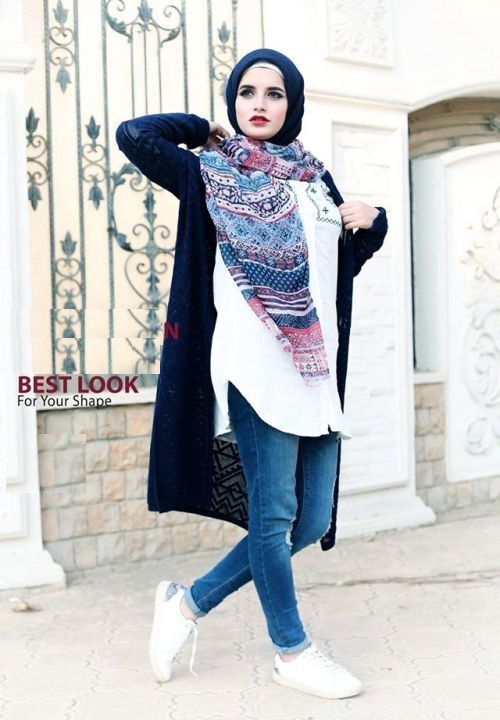 موضة المحجبات لشتاء 2018