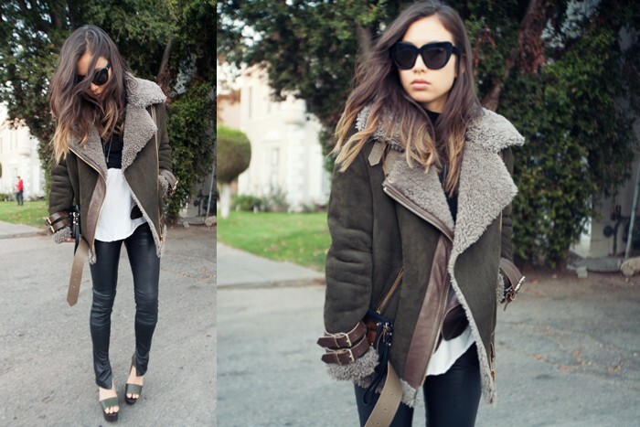 الشيرلينج جاكيت Shearling Jacket 12