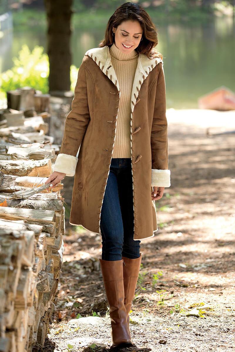 الشيرلينج جاكيت Shearling Jacket 13