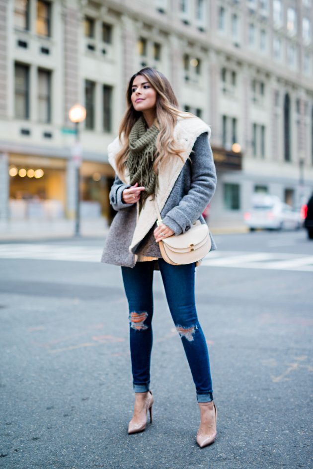 الشيرلينج جاكيت Shearling Jacket 15