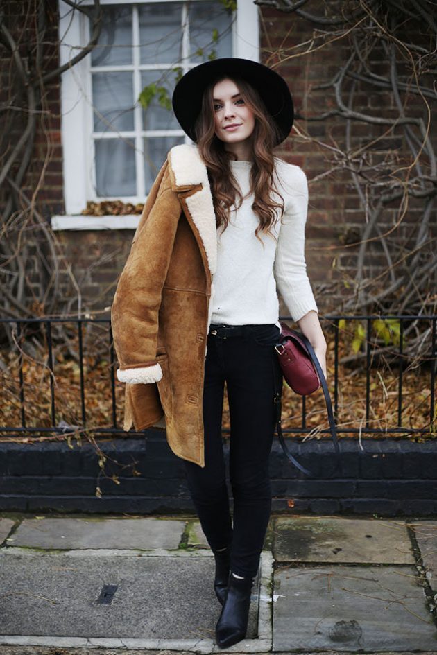الشيرلينج جاكيت Shearling Jacket 7