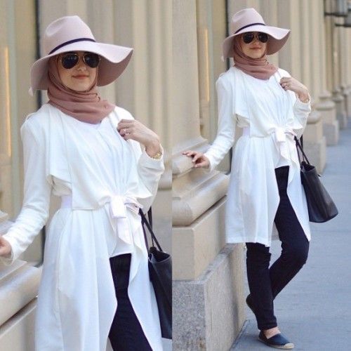 موضة الستريت ستايل للمحجبات 18