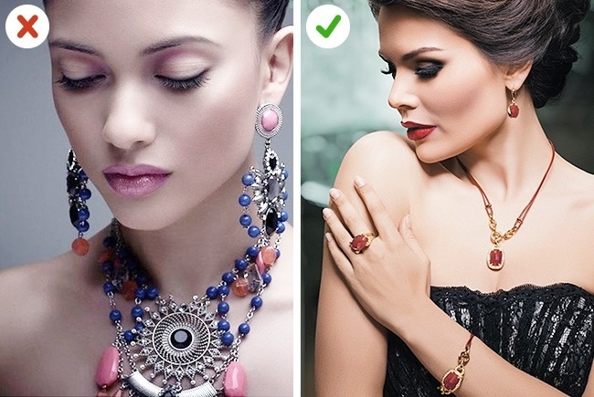 قواعد اساسية لاختيار الاكسسوارات بطريقة صح 3