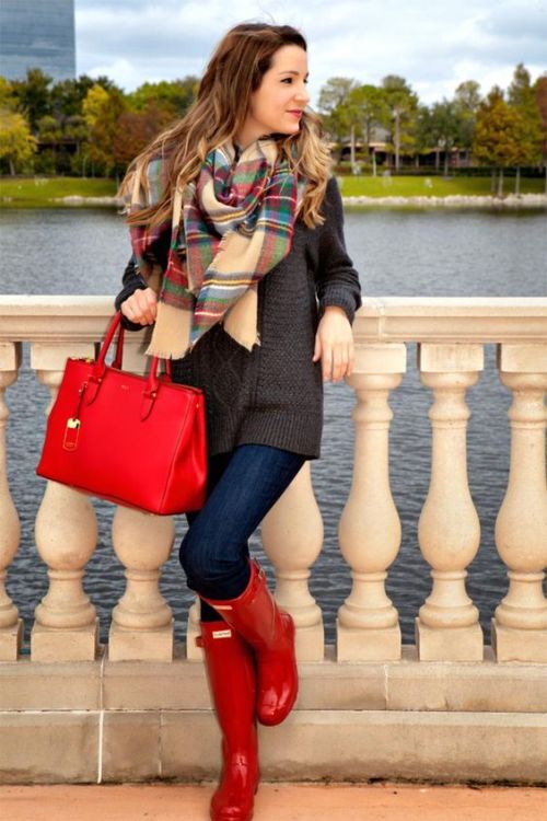 موضة الـhunter-boots 6