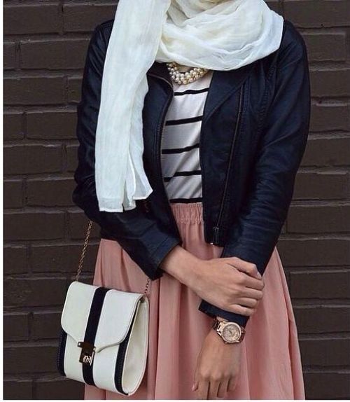 افكار ستايلات للمحجبات 16