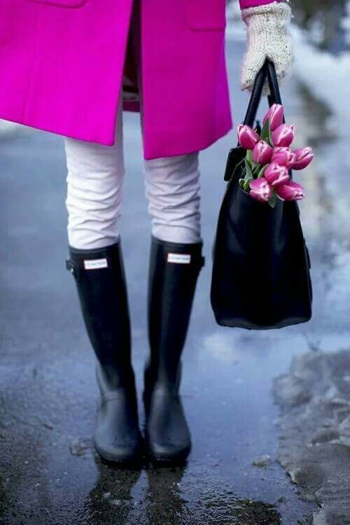 موضة الـhunter-boots 3