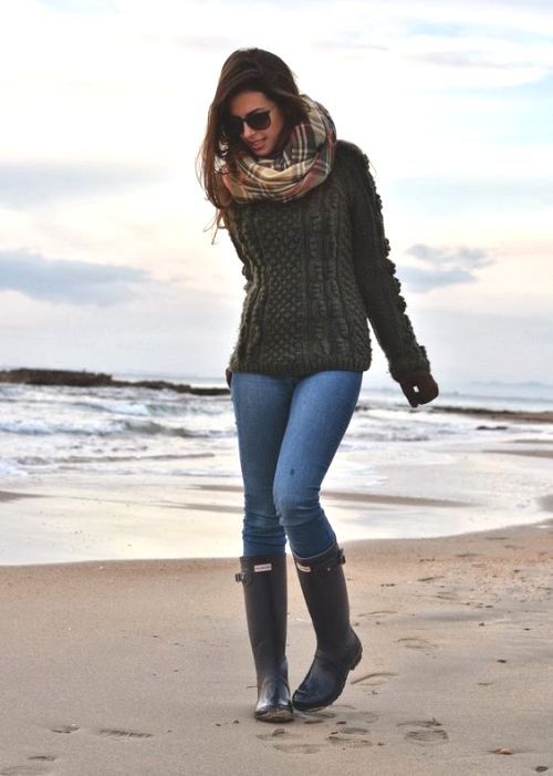 موضة الـhunter-boots 15