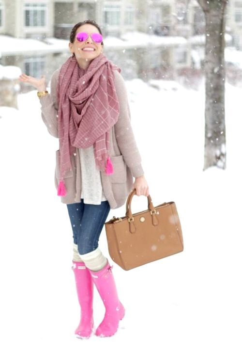 موضة الـhunter-boots 17