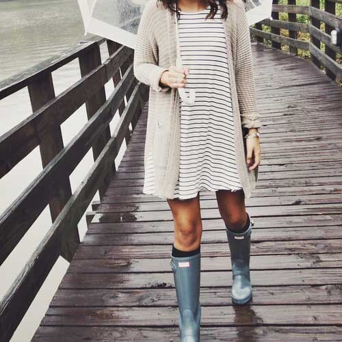 موضة الـhunter-boots 16