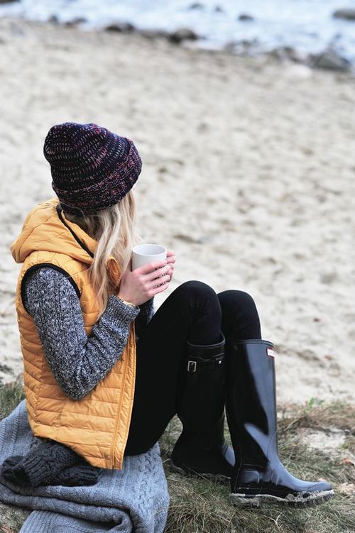 موضة الـhunter-boots 14