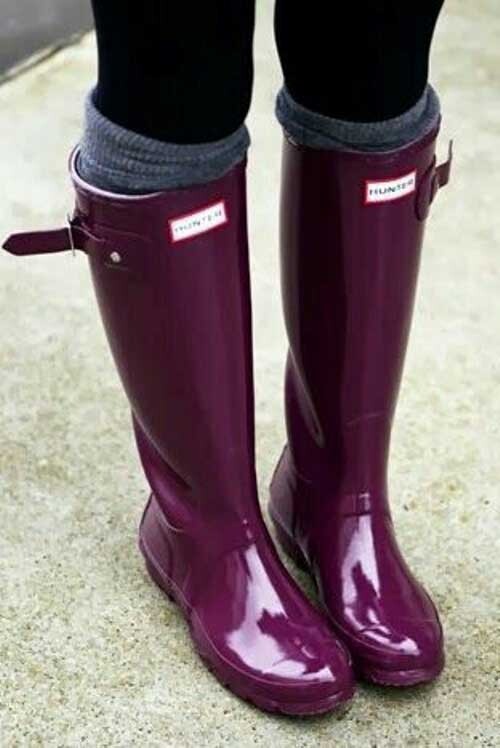 موضة الـhunter-boots 5