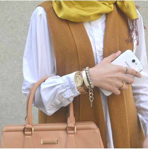 افكار ستايلات للمحجبات 7