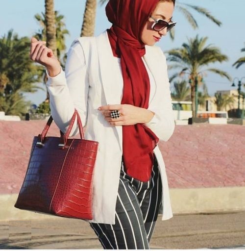 افكار ستايلات للمحجبات 4