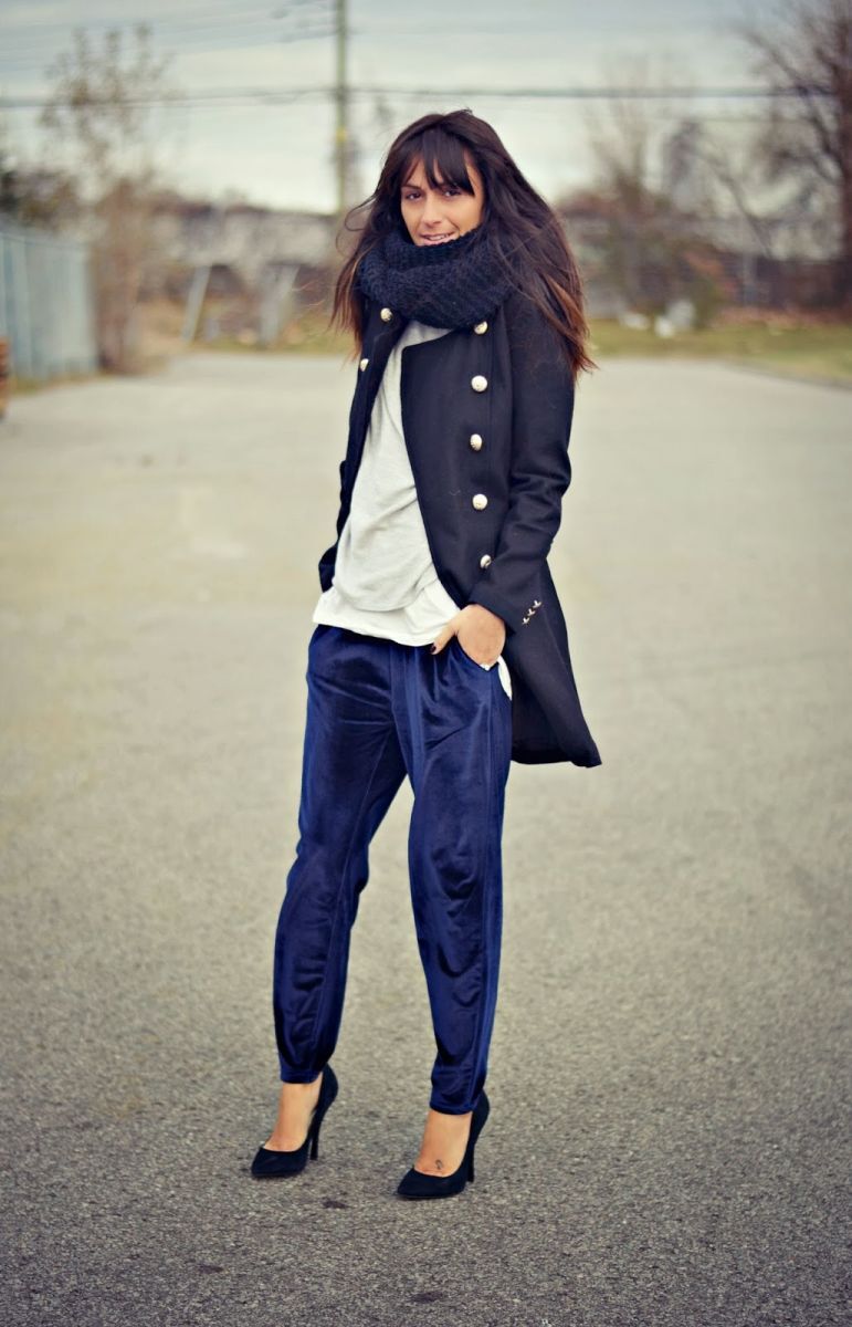 velvet pants