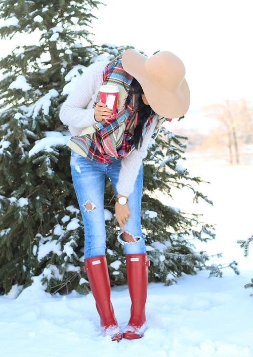موضة الـhunter-boots 12