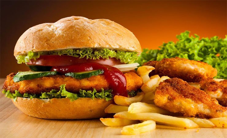 ابعدى عن الاكل الجاهز fast food