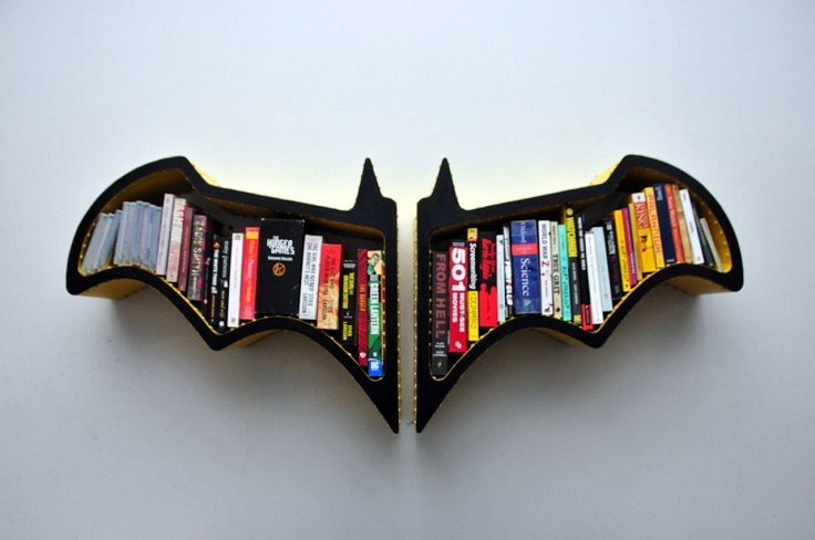 رف كتاب superhero