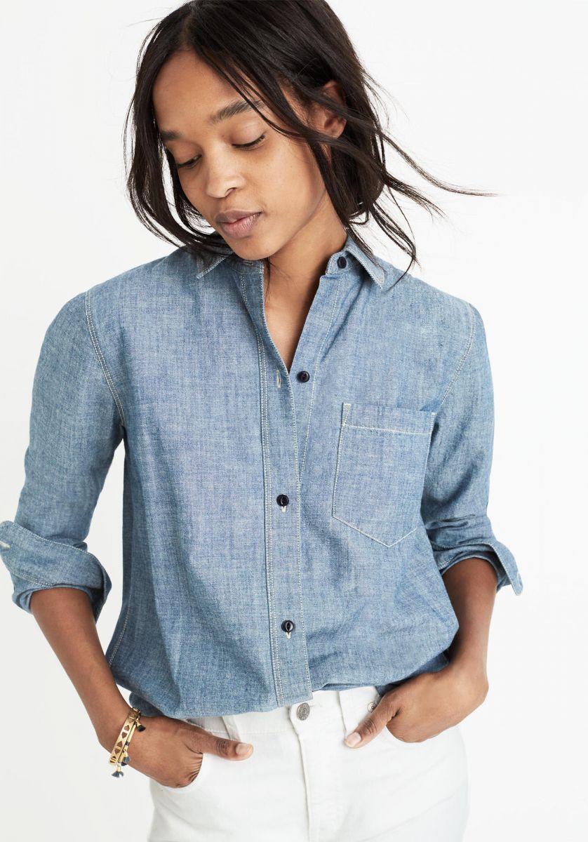 قميص chambray